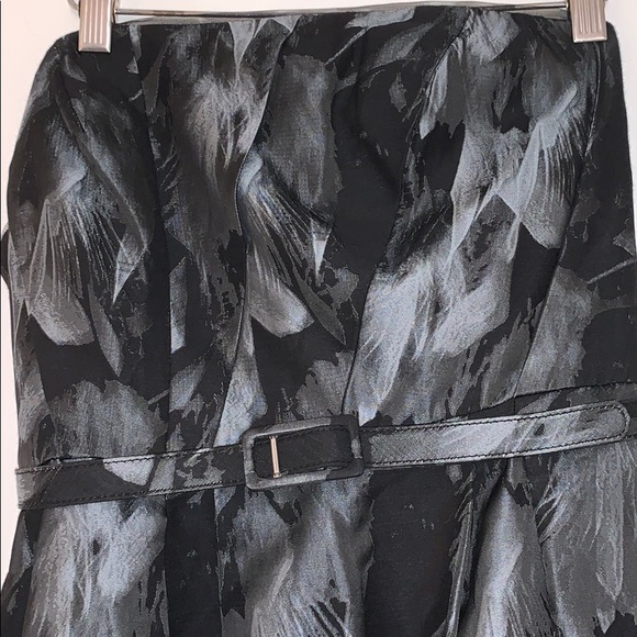 Never worn black and silver strapless dress - Picture 2 of 4